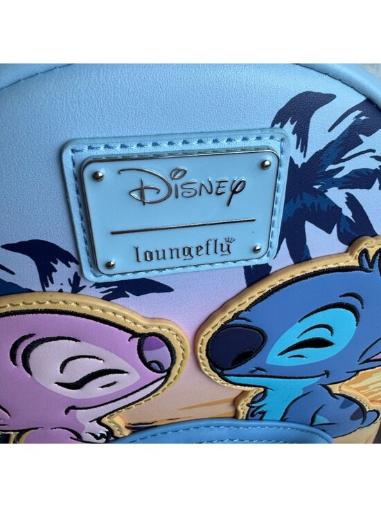 Disney Loungefly Stitch & Angel Date Snow Cone Mini Backpack  display picture 2